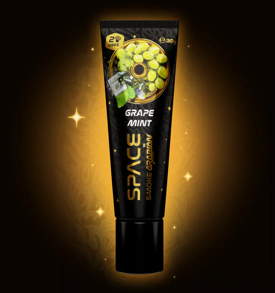 Space Smoke Arabian - Grape Mint - Shisha Smaak