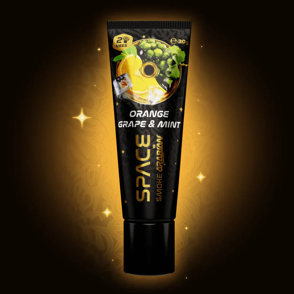 Space Smoke Arabian - Orange Grape Mint - Shisha Smaak