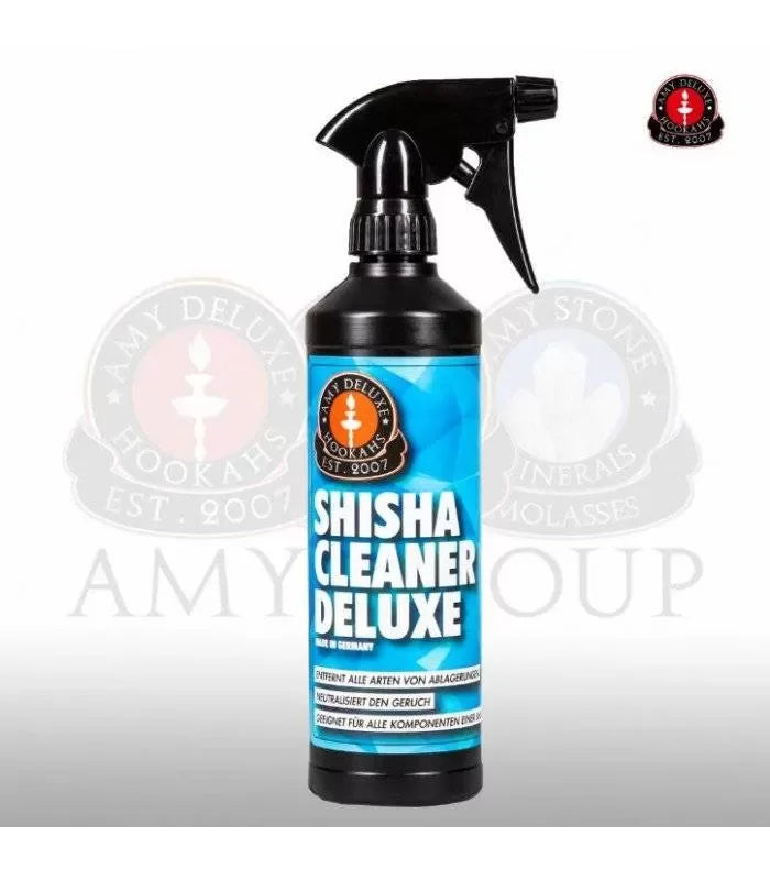 Cleaning brushes and cleaning agents for hookahs side by side.
