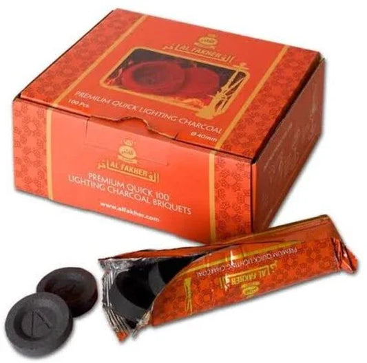 Al Fakher Aanmaak Kolen 1 Doos 40mm - Shisha Smaak