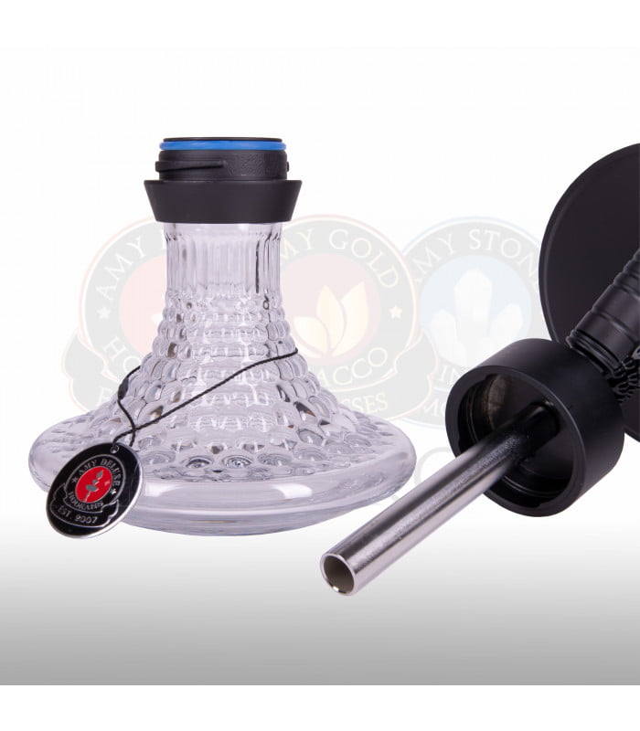 Amy Deluxe 072.03 Antique Berry Mini Zwart - Shisha Smaak