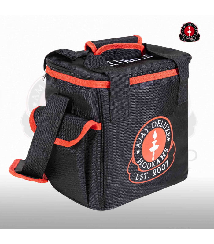 Amy Deluxe 116.03 Alu Mini Bag Zwart - Shisha Smaak