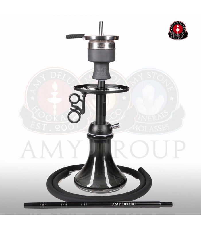 Amy Deluxe 116.03 Alu Mini Bag Zwart - Shisha Smaak