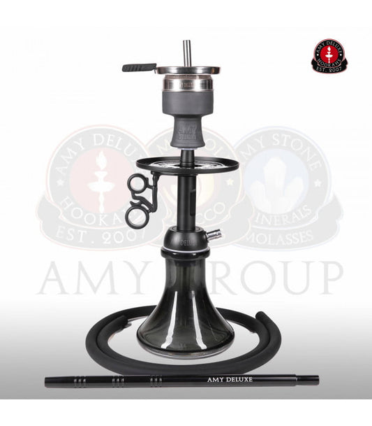 Amy Deluxe 116.03 Alu Mini Bag Zwart - Shisha Smaak