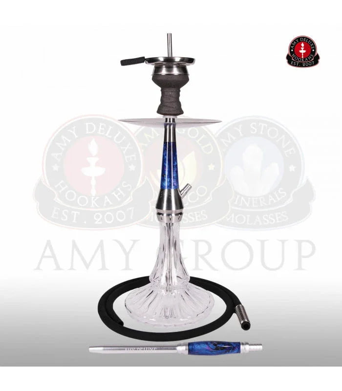 Amy Deluxe 1200 Galactic Steel S - Shisha Smaak
