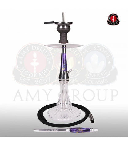 Amy Deluxe 1200 Galactic Steel S - Shisha Smaak