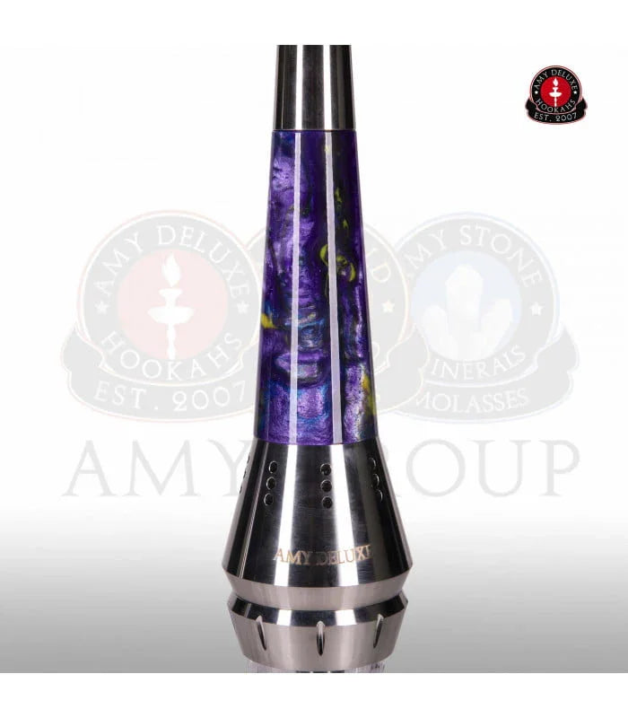 Amy Deluxe 1200 Galactic Steel S - Shisha Smaak