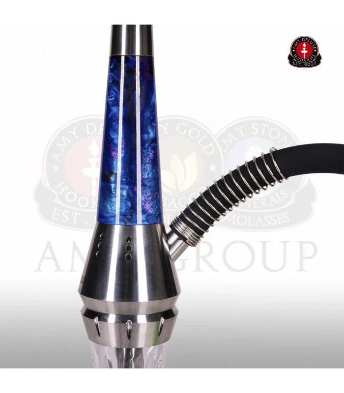 Amy Deluxe 1200 Galactic Steel S - Shisha Smaak