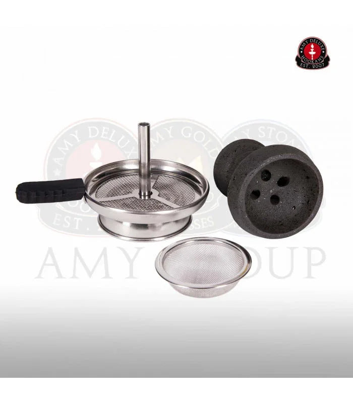 Amy Deluxe 1200 Galactic Steel S - Shisha Smaak