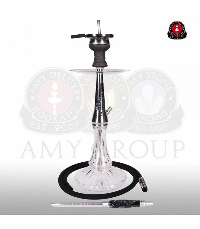 Amy Deluxe 1200 Galactic Steel S - Shisha Smaak