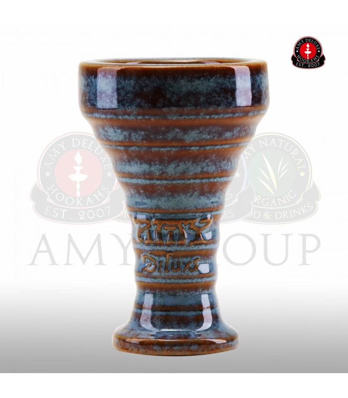 Amy Deluxe Geglazuurde Tabakskop AM-C018 - Shisha Smaak