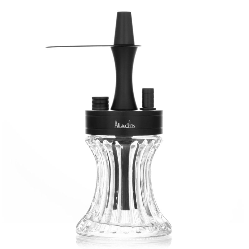 Aladin 2 Go Alu Tas Zwart - Shisha Smaak