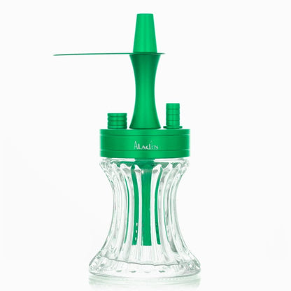 Aladin 2 Go Alu Tas Groen - Shisha Smaak