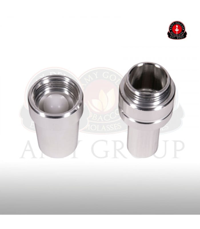 Amy Deluxe Aluminium Slangadapter - Shisha Smaak