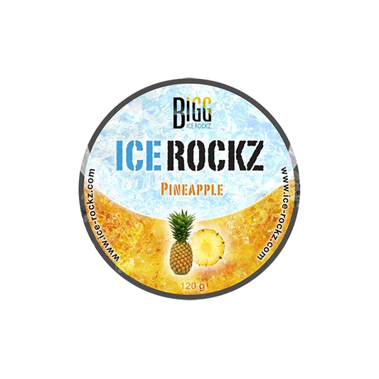 Bigg Ice Rockz 120gr Pineapple - Shisha Smaak