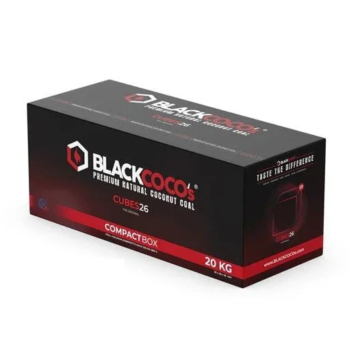 Black Coco's C26 Kolen 20 KG - Shisha Smaak
