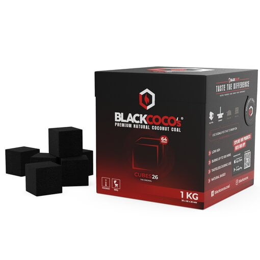 Black Coco's 26mm Kolen 1 KG - Shisha Smaak