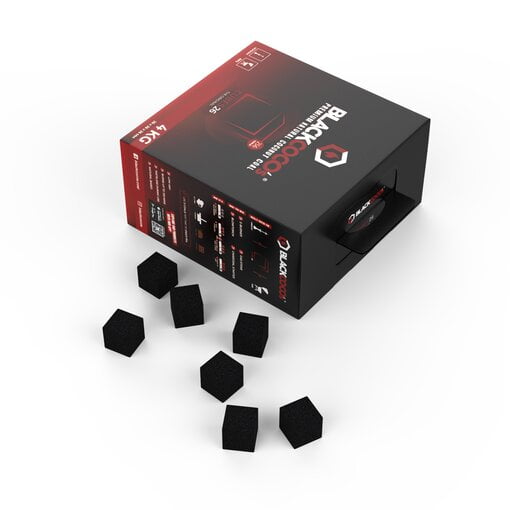 Black Coco's C26 Kolen 4 KG - Shisha Smaak