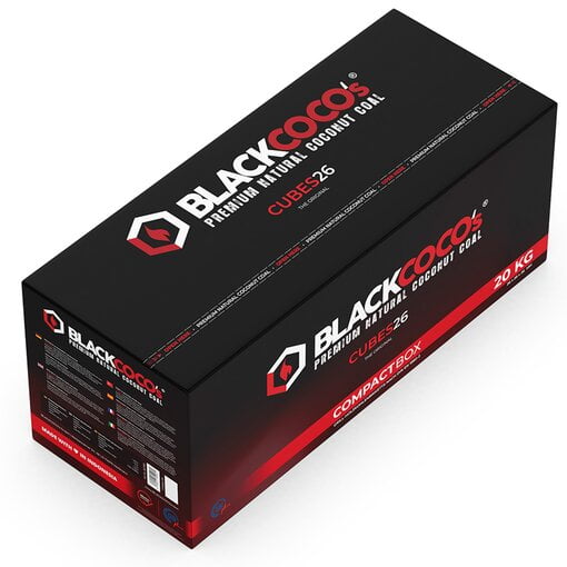 Black Coco's C26 Kolen 20 KG - Shisha Smaak