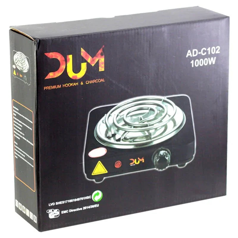 Dum Kolenbrander Elektrische 1000 Watt - Shisha Smaak