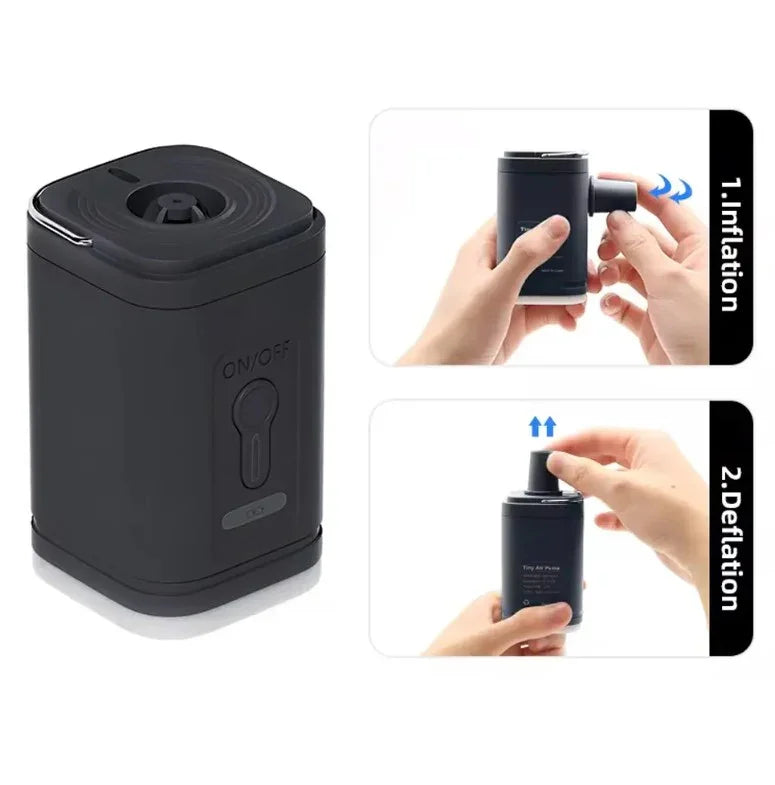 DUM Square Waterpijp Pump - Elektrische Shisha Pomp - Shisha Smaak