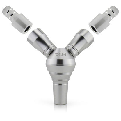 Dum 2Gether Waterpijp Slang Duo Adapter - Shisha Smaak