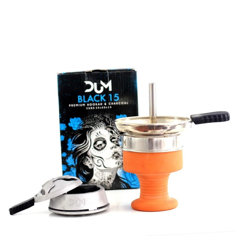 Dum 15mm Black Kolen 1 KG - Shisha Smaak