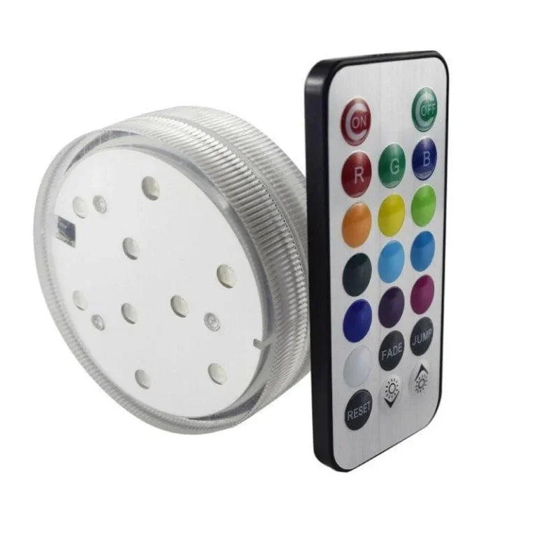 Dum Led Verlichting Waterpijp Vaas 8 CM - Shisha Smaak
