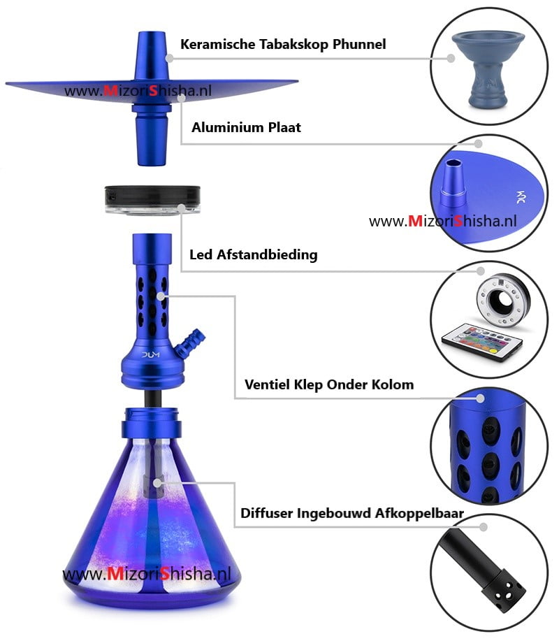 Dum A07 Techno Smoke - Shisha Smaak
