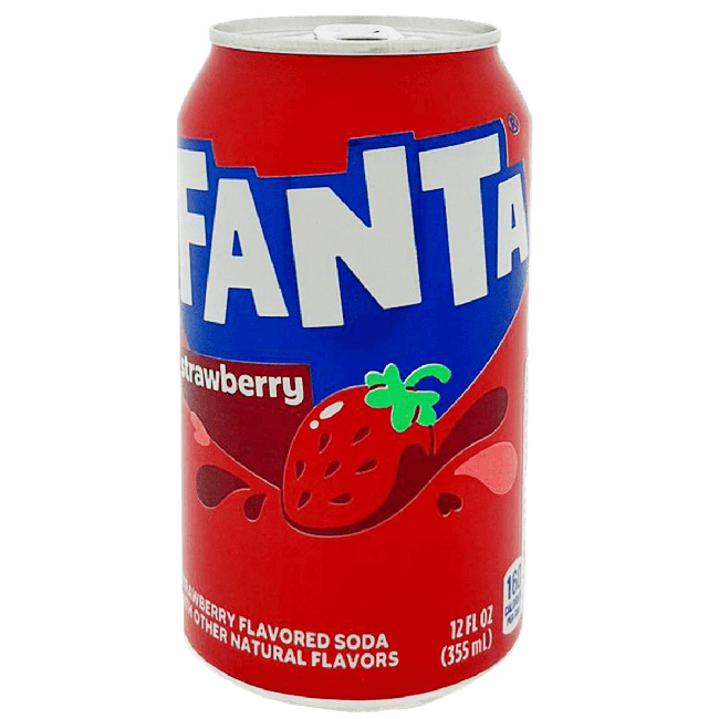 Fanta Aardbeien USA 355ml – Amerikaanse frisdrank