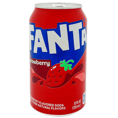 Fanta Aardbeien USA 355ml – Amerikaanse frisdrank