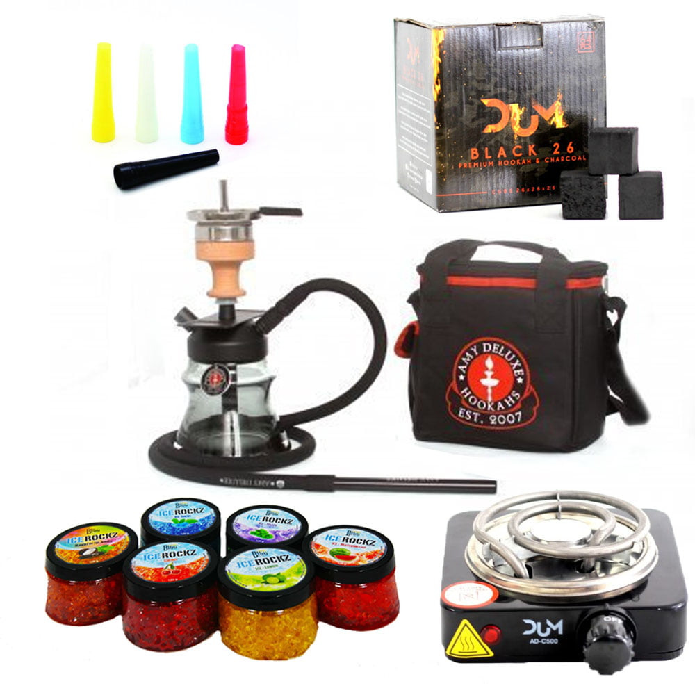 MIZORI SHISHA TRAVEL SET AMY DELUXE 094.03 - Shisha Smaak