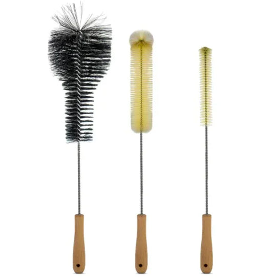 Shisha Borstel Set Medium – 3 Stuks Reinigingsborstels voor Waterpijp - Shisha Smaak