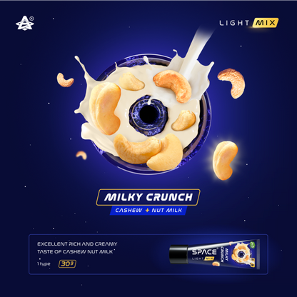 Space Smoke Milky Crunch 30gr - Shisha Smaak