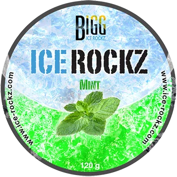 Bigg Ice Rockz 120gr Mint - Shisha Smaak