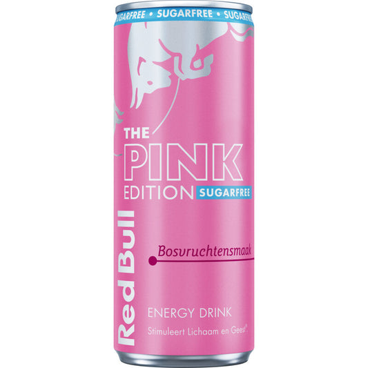 Red Bull Pink Edition Sugarfree 250ml – Bosvruchten