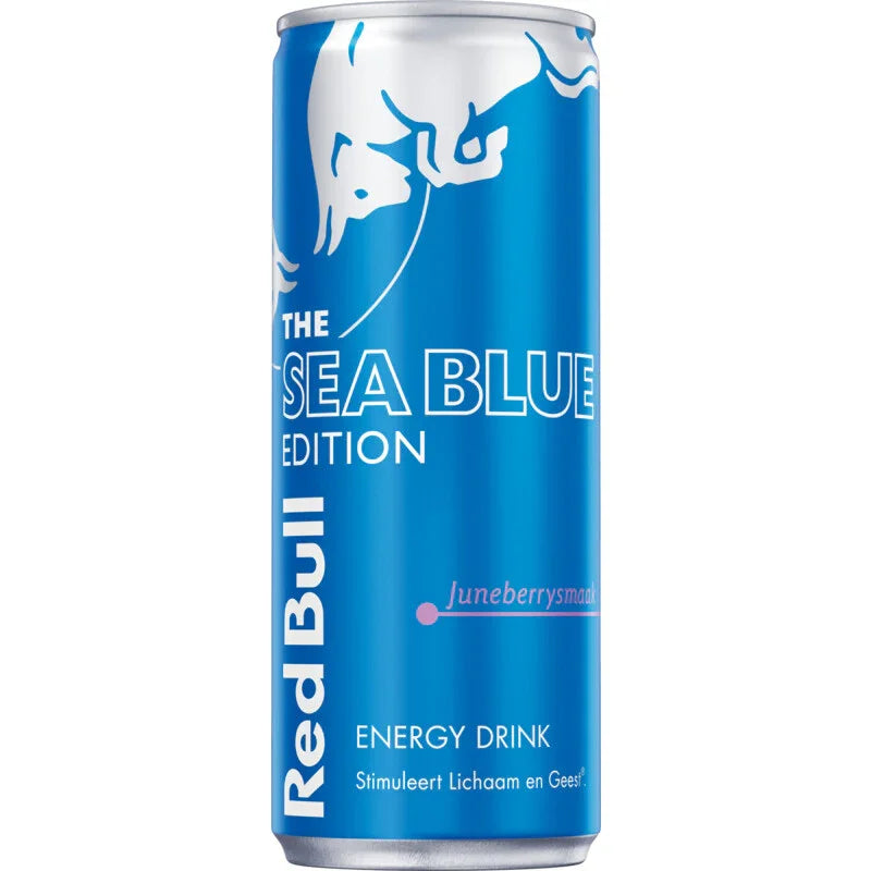 Red Bull Sea Blue Edition 250ml – Juneberry Smaak - Shisha Smaak