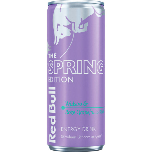 Red Bull Spring Edition – Walstro & Roze Grapefruit – 250ml