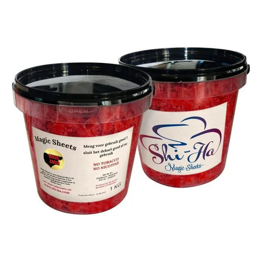 Shi-Ha Magic Amor 1kg – Waterpijptabak zonder nicotine | Alternatief voor Blue Horse Mi Amor - Shisha Smaak