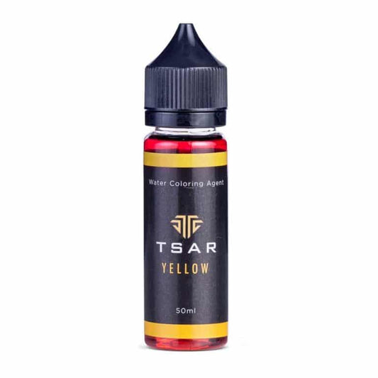 Tsar Kleurstof Vaas - Water Coloring Agent - Geel - Shisha Smaak