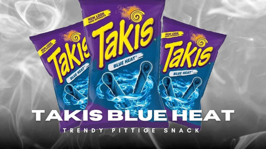 Takis Blue Heat 3 Pack - International Chips - Mexicaanse Chips - Hete Chips