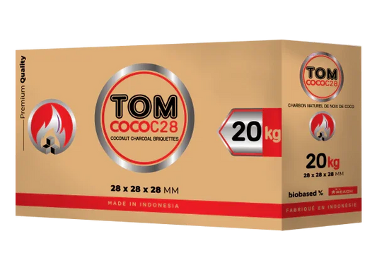 Tom Coco C28 Kolen 20 KG - Shisha Smaak