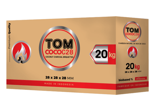 Tom Coco C28 Kolen 20 KG - Shisha Smaak