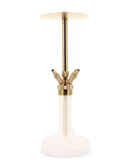 WD Hookah F60G-32 – Goud met Wit Vaas