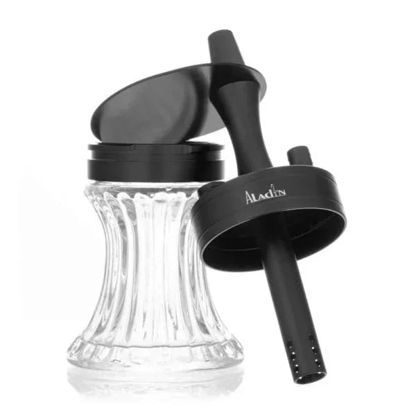 Aladin 2 Go Zwart – draagbare shisha waterpijp voor onderweg