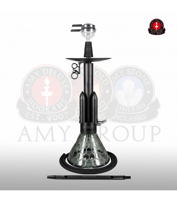 Amy Deluxe Vaas 067.01 Rocket Zwart - Shisha Smaak