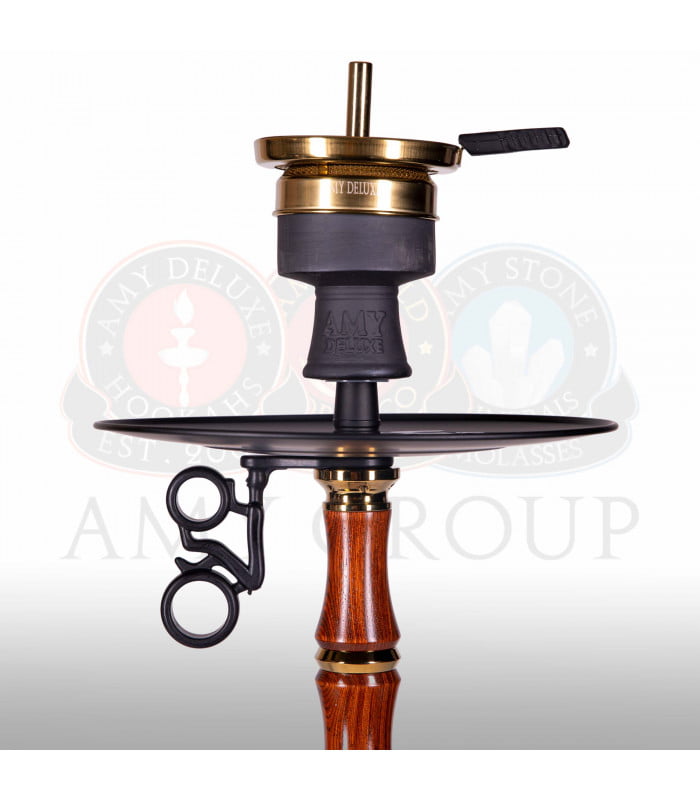 Amy Deluxe 113.01 Bamboo Zwart - Shisha Smaak
