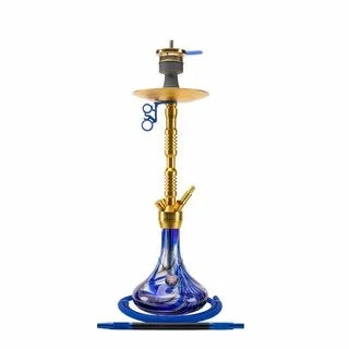 Amy Deluxe 073.01 Waterpijp – Complete Shisha Set van Hoogwaardig Glas en RVS - Shisha Smaak