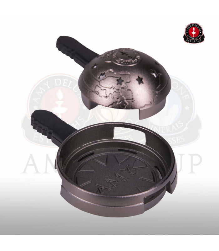 Amy Deluxe Globe Silicone Set Bronze - Shisha Smaak