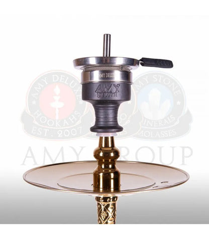 Amy Deluxe 091.01 gouden shisha – premium waterpijp set